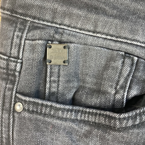 ZARA Z1975 Denim black skinny Jeans - Picture 4 of 5